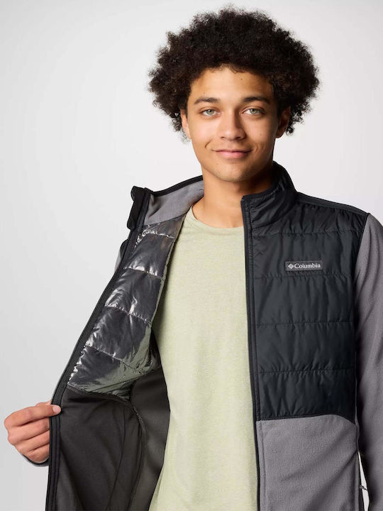 Basin Butte Men's Fleece Jacket Grey