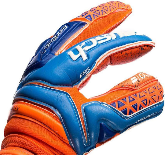 Reusch Prisma Supreme G3 Fusion Ortho-Tec Goalkeeper Gloves Adults Orange