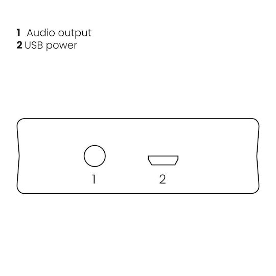 Marmitek Boomboom 80 Bluetooth Receiver Transmitter with 3.5mm Jack Output and NFC