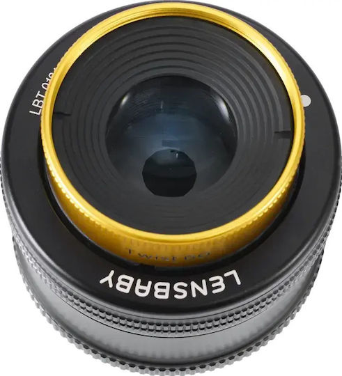 Lensbaby Obiectiv Foto Full Frame Twist 60 Fix Pentru Montaj Sony E Negru