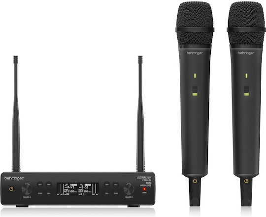 Behringer Σετ Ασύρματο Δυναμικό Μικρόφωνο Χειρός για Φωνητικά
