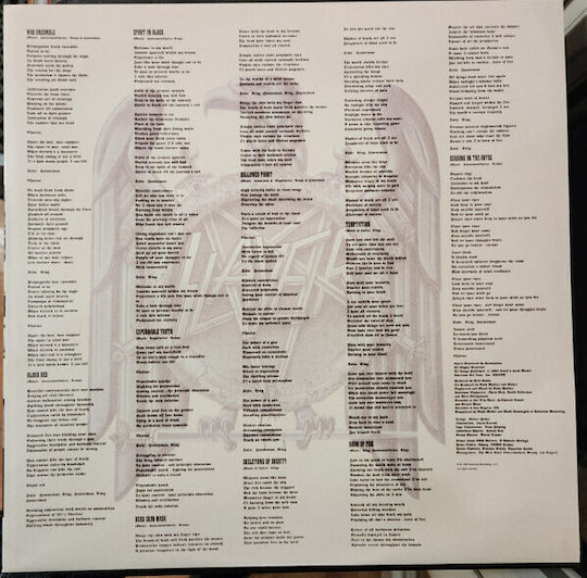 Slayer Seasons In Abyss 1 Vinyl-Schallplatte