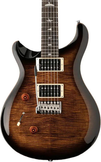 PRS Guitars SE Custom Electric Guitar for Left-Handers Black with Case