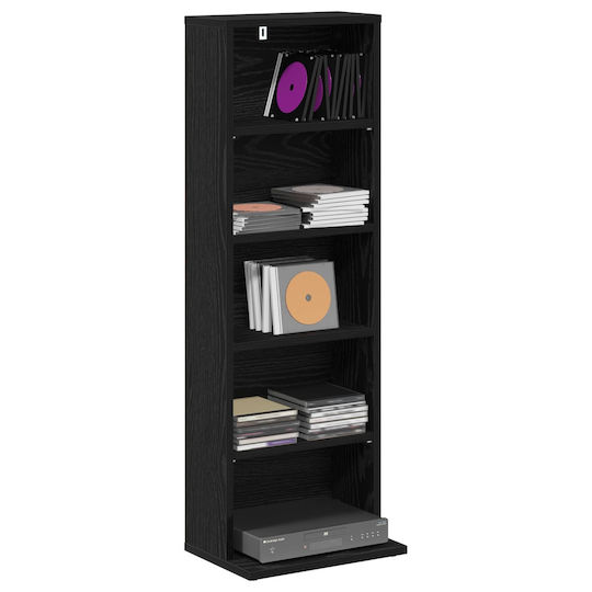 vidaXL Hi-Fi Furniture Black