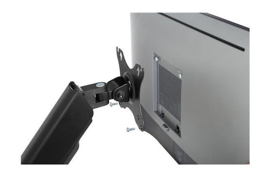 Deltaco Монтиран на стена Стойка за 2 Монитори до 32" с Рамо Черна (ARM-0361)