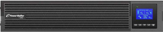 Powerwalker VFI 3000 ICR IoT DNV UPS On-Line 3000VA 3000W mit 9 IEC Steckdosen