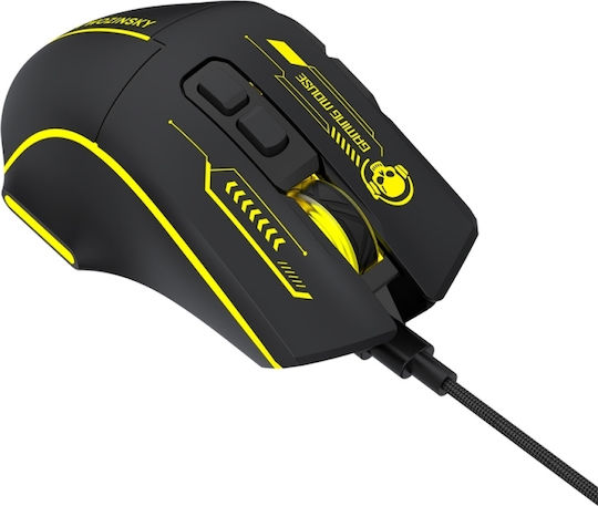 Wozinsky WMGK-1181W Gaming Ποντίκι 7200 DPI Μαύρο