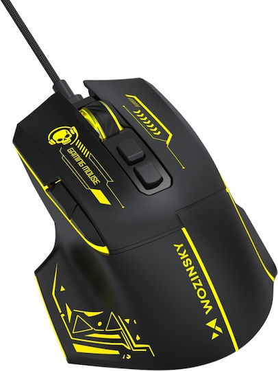 Wozinsky WMGK-1181W Gaming Ποντίκι 7200 DPI Μαύρο