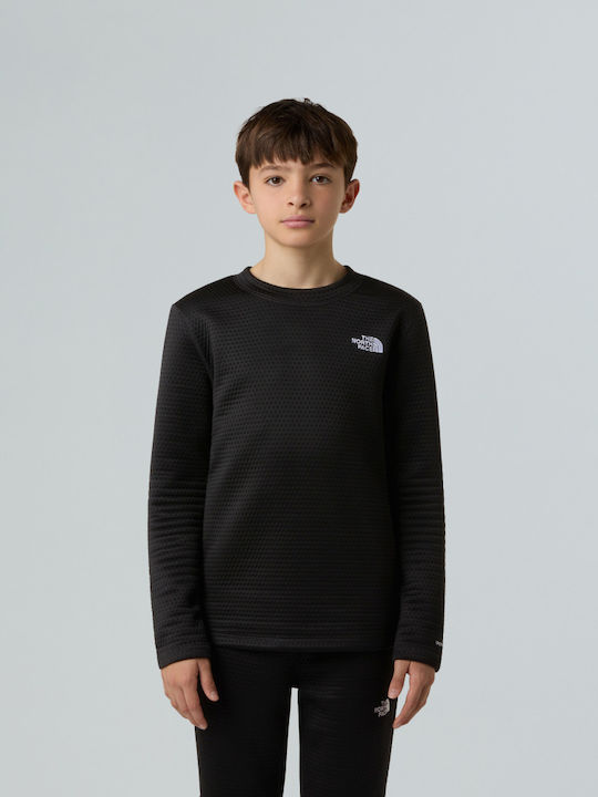 Dotknit Thermobekleidung Kinder Thermobekleidung Set Tnf Schwarz