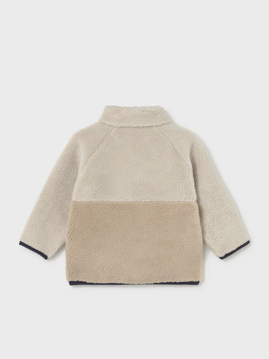 Mayoral Kinder-Strickjacke Pelzige Graue