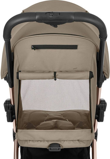 Kikka Boo Eden Καρότσι Μωρού Kατάλληλο για Nεογέννητο Beige 7.8kg
