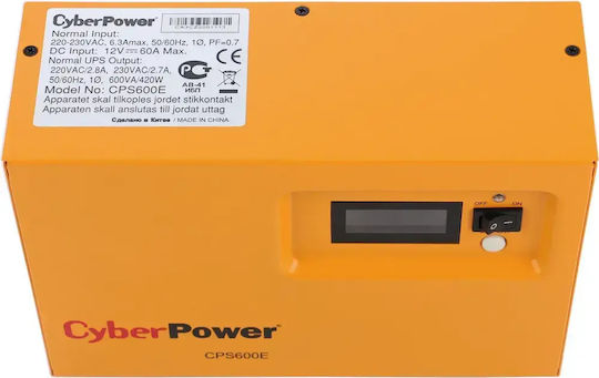 CyberPower CPS600E Stabilizator de Tensiune 600VA cu 1 Priză Curent