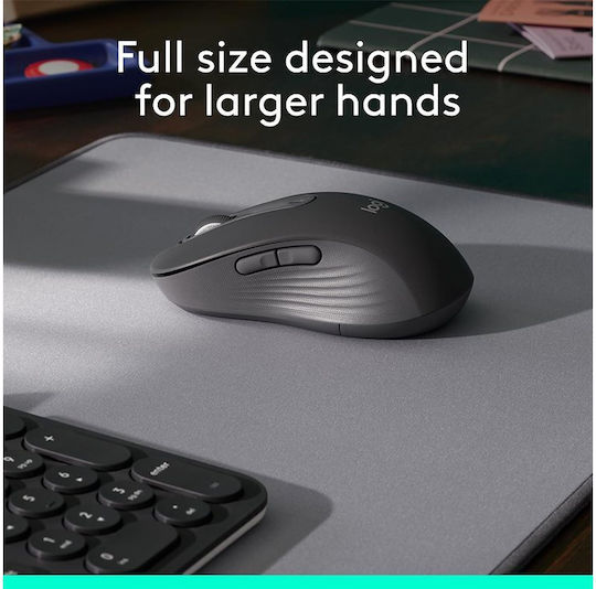 Logitech Signature M650 L for Business Kabellos Bluetooth Maus Graphite