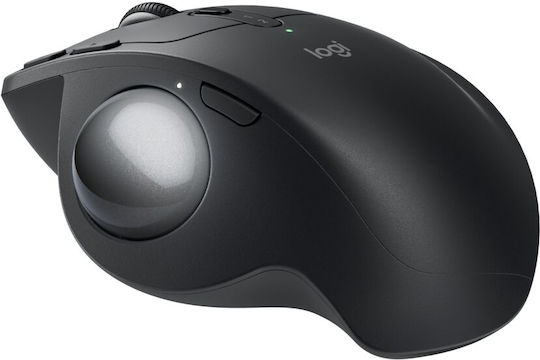 Logitech MX Ergo S Wireless Ergonomic Bluetooth Mouse with Trackball Black