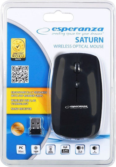 Esperanza EM120K Безжична Мини Мишка Черна