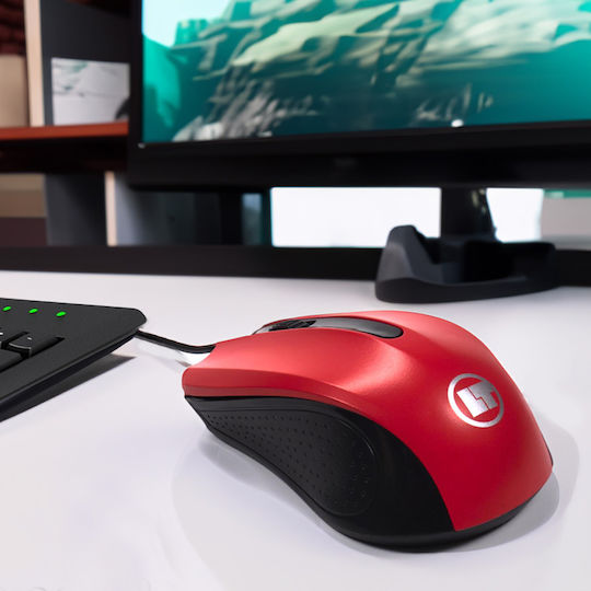 Lamtech LAM021257 Mouse Wireless Roșu