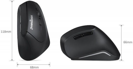 Perixx Perimice-715 II Wireless Ergonomic Vertical Mouse Negru
