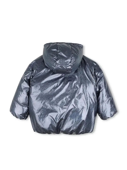 Kids Casual Short Blue Jacket