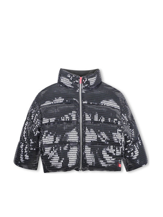 Kids Casual Short Grey Jacket