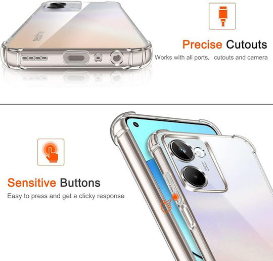 Techsuit Bumper Σιλικόνης Διάφανο (OnePlus Nord 5)