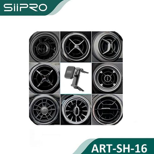 SiiPro SH-16 Suport Auto Pentru Telefon Mobil Cu Magnet Negru