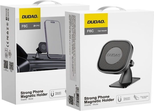 Dudao F6c Magnetic Car Holder Black 6977196681723