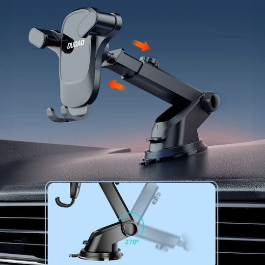 Dudao F5pro+ Car Holder Suction Cup Black 6977196682386