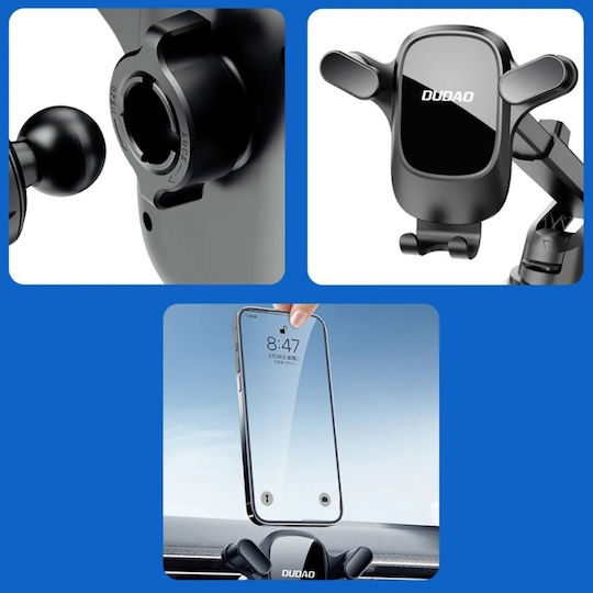 Dudao F5pro+ Car Holder Suction Cup Black 6977196682386