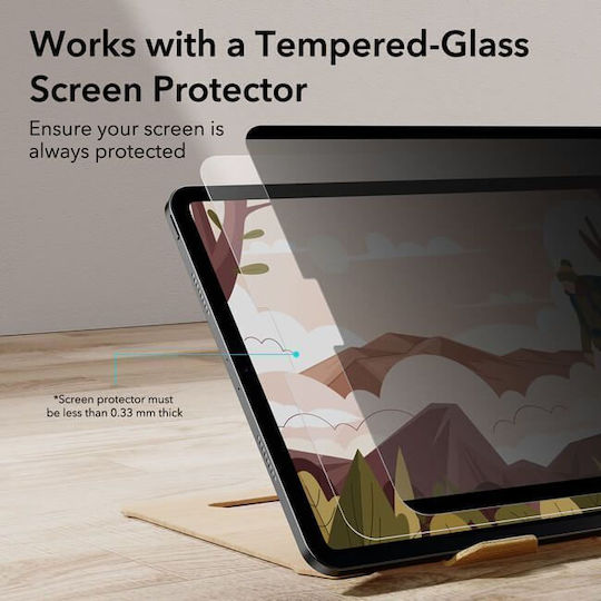 ESR Magnetic Privatsphäre Displayschutzfolie (iPad Air 13" 2025)