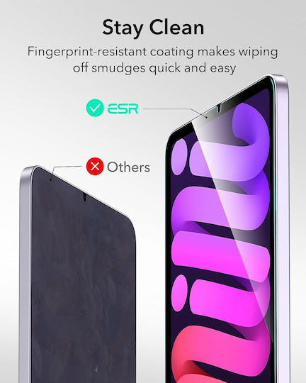 ESR Premium Quality 0.3mm Tempered Glass (iPad mini 6, iPad mini 7, ESR)