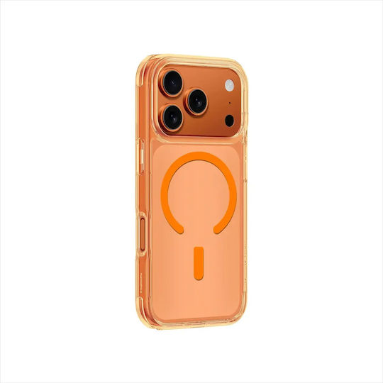 AmazingThing Minimal Mag Back Cover Σιλικόνης / Πλαστικό Πορτοκαλί (iPhone 17 Pro Max)