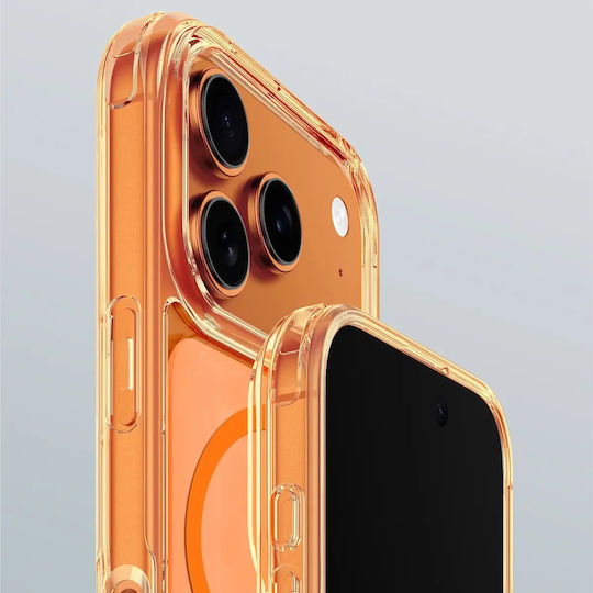 AmazingThing Minimal Mag Back Cover Σιλικόνης / Πλαστικό Πορτοκαλί (iPhone 17 Pro Max)