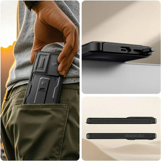 Θήκη Tech-protect Kevlar Cam+ 2-set Samsung Galaxy S26 Ultra – Black