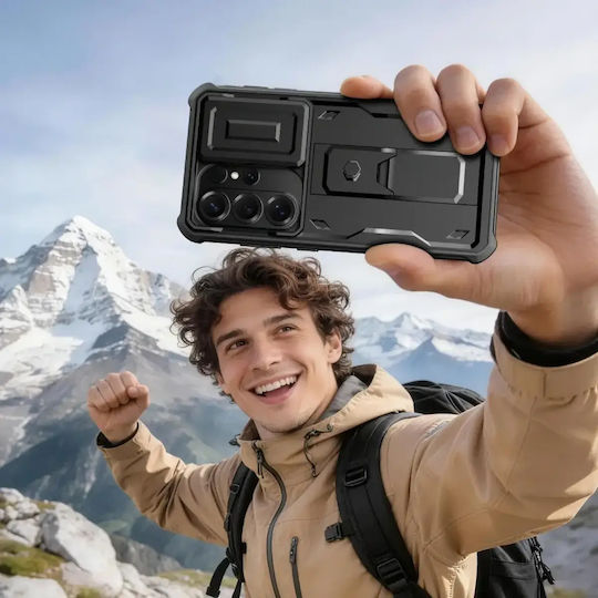 Θήκη Tech-protect Kevlar Cam+ 2-set Samsung Galaxy S26 Ultra – Black