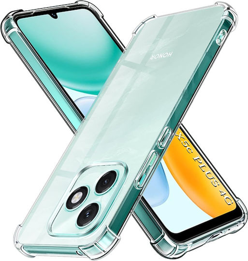 Umschlag Rückseite Silikon Transparent (Ehre X5C Plus)