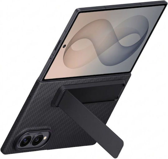 Samsung Carbon Back Cover Tempered Glass / Aramid Fiber Μαύρο (Galaxy Z Fold8)