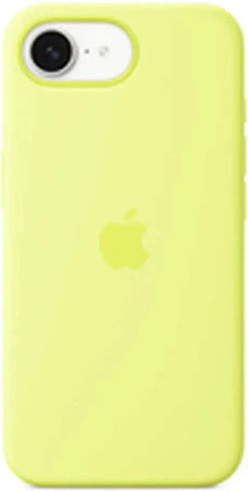 Apple Silicone Back Cover Case Neon Yellow iPhone 17e / 16e
