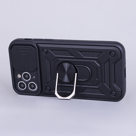 Defender Задна корица Пластмаса / Силикон Черен (Samsung Galaxy S26 Ultra, Defender)