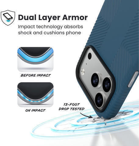 Speck Grip Back Cover Μπλε (iPhone 17 Pro)
