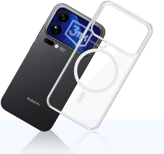 3MK Armor Портмоне Пластмасов 1.5мм Прозрачен Xiaomi 17 Pro