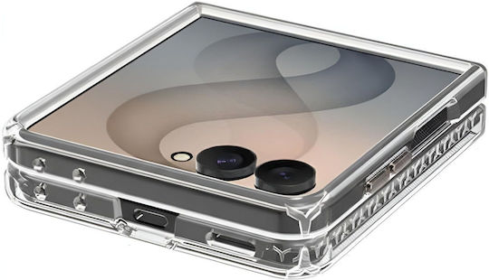 Force Case Vollkörperhülle Galaxy Z Flip 8 Magnetisch Anti-Sturz 2m Transparent