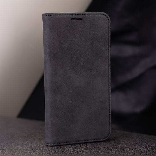 Smart Book Δερματίνης / Σιλικόνης Μαύρο (Galaxy S26 Ultra)