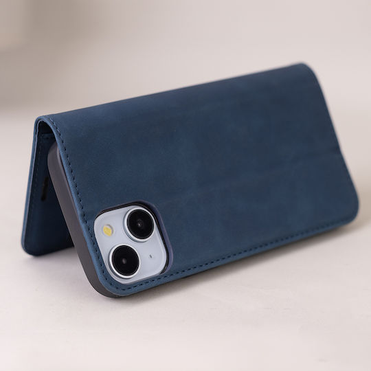 Smart Book Δερματίνης / Σιλικόνης Navy Μπλε (iPhone Air)