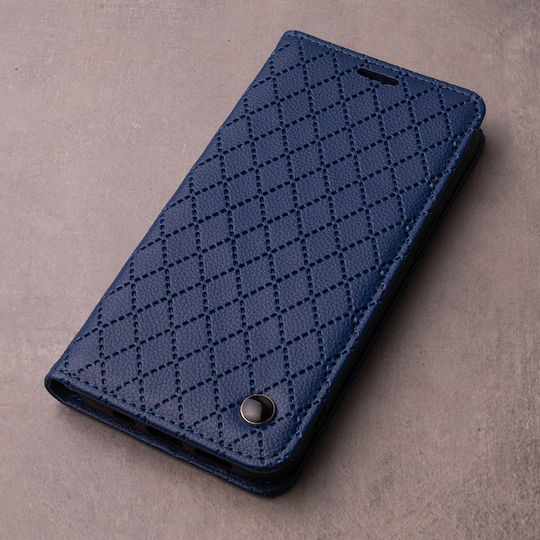 Smart Book Leather Navy Blue (Redmi Note 15 Pro+ / Poco M8 Pro)