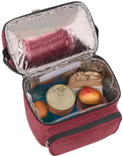 Polo Double Cooler Schulische Isothermische Rucksack-Lunch-Tasche 8Es Mehrfarbig 27 x 17 x 30cm
