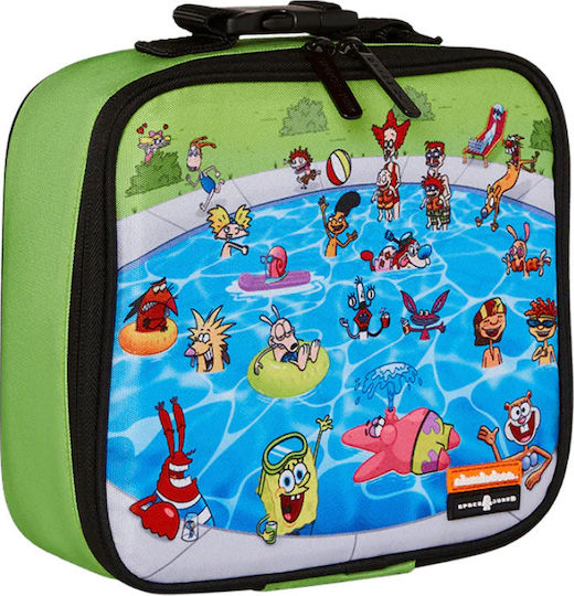 Space Junk Schulische Isolierte Kinder Lunchtasche Handtasche 2,5 Liter Mehrfarbig 21x6x24cm
