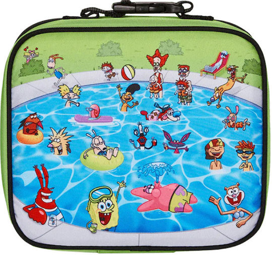 Space Junk Schulische Isolierte Kinder Lunchtasche Handtasche 2,5 Liter Mehrfarbig 21x6x24cm