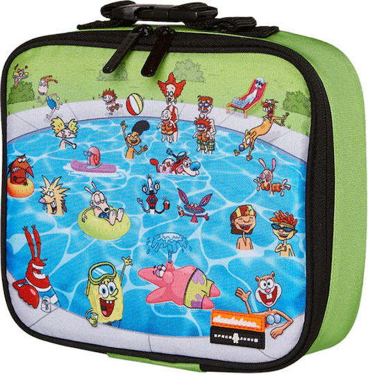 Space Junk Schulische Isolierte Kinder Lunchtasche Handtasche 2,5 Liter Mehrfarbig 21x6x24cm