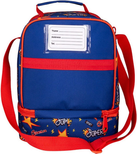 Must Team Geantă Școlară Izotermică Pentru Prânz 7 Litri Multicoloră 22x16x28cm