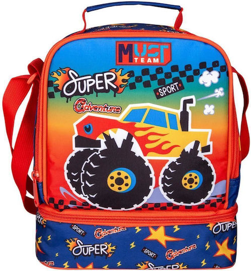 Must Team Geantă Școlară Izotermică Pentru Prânz 7 Litri Multicoloră 22x16x28cm